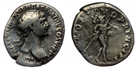 Trajan (98-117) AR Denarius (Silver, 2,71g, 20mm) Rome, 113-114 
Obv: IMP TRAIANO AVG GER DAC P M TR P COS VI P P - laureate head right 
Rev: S P Q R ...