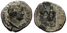 Hadrian (117-138) AR Denarius (Silver, 2,79g, 19mm) Rome, 124-128 
Obv: HADRIANVS AVGVSTVS - laureate bust right, slight drapery 
Rev: COS III - Spes ...