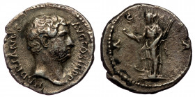 Hadrian augustus, 118 – 137
AR Denarius (Silver, 3,18g, 18mm), Rome, 134-138
Obv: HADRIANVS AVG COS III P P - Laureate head right 
Rev: ASIA - Asia st...