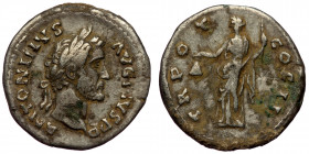 Antoninus Pius (138-161) AR Denarius (Silver, 3,24g, 18mm) Rome.
Obv: ANTONINVS AVG PIVS P P - Laureate head right.
Rev: TR POT COS II - Libertas stan...