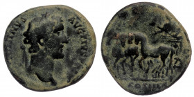 Antoninus Pius AD 138-161. Sestertius AD 146. AE (Bronze, 31mm, 19.01g.) 
Obv. ANTONINVS AVG PIVS PP TRP; Laureate head, right. 
Rev. COS IIII SC; Ant...