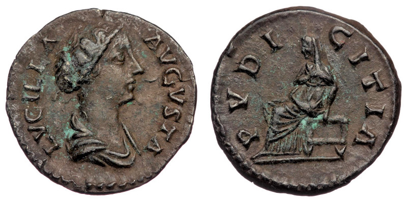 Lucilla (wife of Lucius Verus) AR Denarius (Silver, 18mm, 3,00g) Rome, 164-169 o...