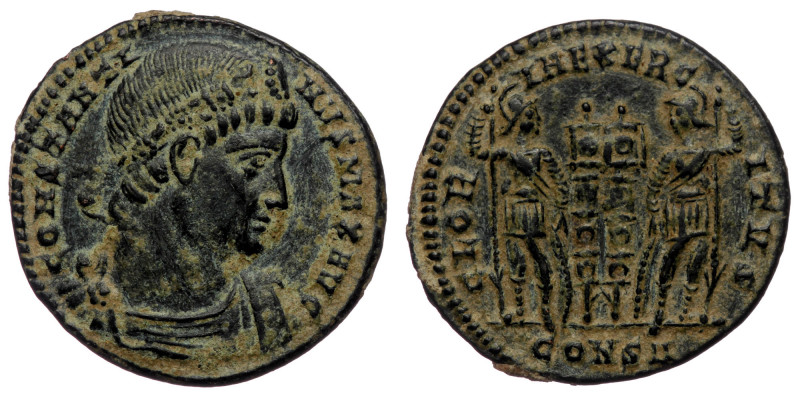 Constantine I (307-337) AE follis (Bronze, 2,23g, 18mm) Constantinople, 330-335
...