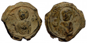 Byzantine Lead Seal ( Lead. 5.50 g. 17 mm)