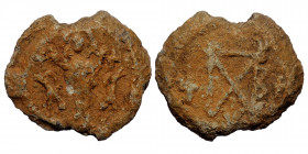 Byzantine Lead Seal ( Lead. 16.25 g 26 mm)