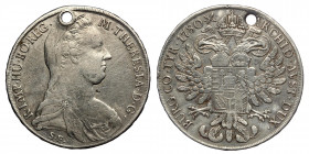 Austria. Maria Theresa. 1 thaler. 1780. ( Silver. 27.75 g. 41 mm)