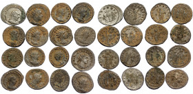 16 pieces SOLD AS SEEN ( Bronze 53.32 gr. )