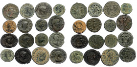 16 pieces SOLD AS SEEN ( Bronze. 53.07 gr. )