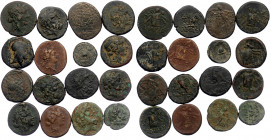 16 pieces SOLD AS SEEN ( Bronze. 115.09 gr. )