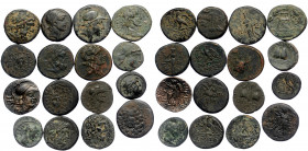 16 pieces SOLD AS SEEN (bronze. 110.0 gr.