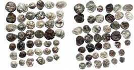 42 pieces SOLD AS SEEN ( Silver. 22.49 gr. )