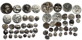 29 pieces SOLD AS SEEN ( Silver. 36.90 gr. )
