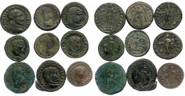9 pieces SOLD AS SEEN ( Bronze. 70.70 gr. )