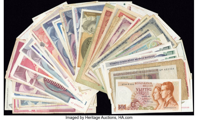 Czechoslovakia, Germany, Yugoslavia and More Group of 103 Examples Good-Crisp Un...