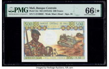 Mali Banque Centrale du Mali 500 Francs ND (1973-84) Pick 12c PMG Gem Uncirculated 66 EPQ S. 

HID09801242017

© 2020 Heritage Auctions | All Rights R...