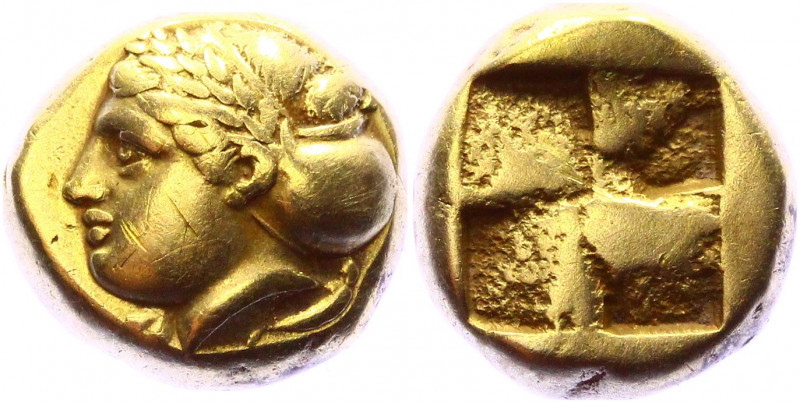 Ancient Greece Ionia Phokaia EL Hekte 478 - 387 BC
Bodenstedt 93; Gold 2.50 g.;...