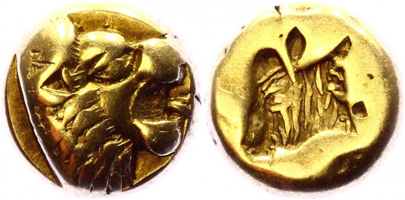 Ancient Greece Lesbos Mytilene EL Hekte 521 - 478 BC
Bodenstedt 12; BMC 158; Go...