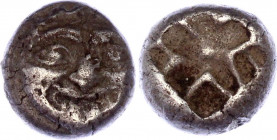 Ancient Greece Mysia Parion AR Hemidrachm 480 - 300 BC
GCV 3918; Silver 3.19 g.; Obv: Gorgon face with waved hair / Rev.: Incuse punch marks containi...