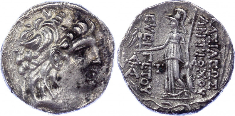 Ancient Greece Seleucid Empire Antiochos VII Euergetes AR Tetradrachm 138 - 129 ...