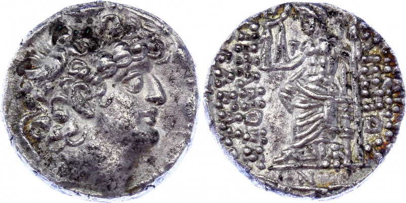 Ancient Greece Seleucid Empire Philip I Philadelphus AR Tetradrachm 95 - 76 BC (...