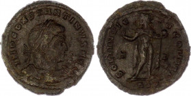 Roman Empire Constantine I Æ Follis 306 - 337 AD
Copper 2.64 g.; Constantine I (306-337); Unknown mint; Obv.: IMP CONSTANTINVS AVG Bust laureate, cui...