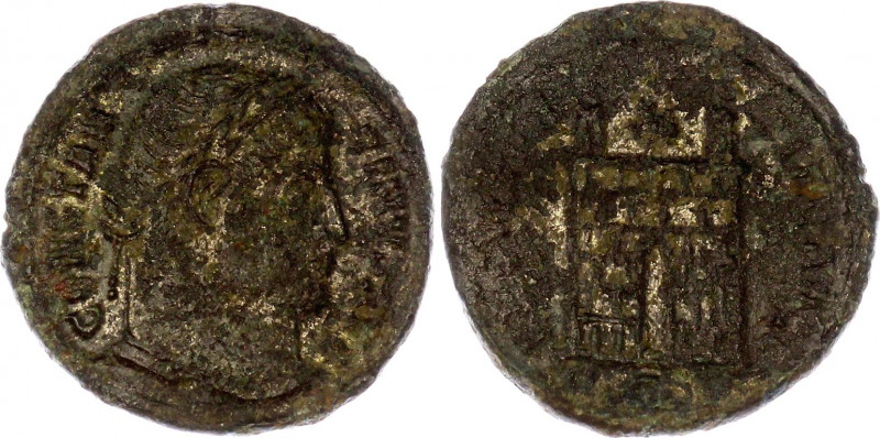 Roman Empire Constantine II Æ Follis 317 - 337 AD
Copper 2.64 g.; Constantine I...