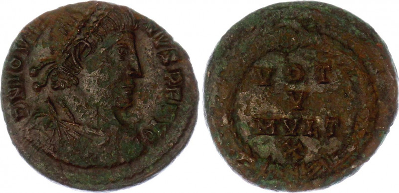 Roman Empire Iovianus Æ Follis 363 - 364 AD
Copper 2.60 g.; Iovianus (363-364);...