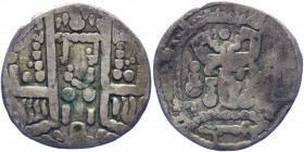 Central Asia Bukhara Turko-Hephtalidische Rulers Drachma 585 - 700 AD
Mitchiner 1547/1548; Silver 2,29g.