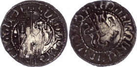 Armenia Hetoum I and Zabel 1/2 Tram 1226 - 1270 (ND)
CCA 1282 var.; Silver 2.97 g.; Obv.: +ՀԱՐՈՂՈԻԹ ԻԻ•ՆՆ ԱՅ Ե 'by the will of God' Queen Zabel and H...