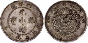China Chihli 1 Dollar 1899 (25)
Y# 73; L&M 454; Silver 26.52 g.; XF
