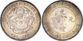 China Chihli 1 Dollar 1908 (34)
Y# 73.3; Silver 26.50 g.; Mint: Tientsin; UNC
