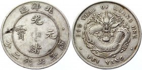 China Chihli 1 Dollar 1908 (34)
Y# 73.4; Silver 26,35 g.; XF+