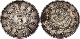 China Fengtien 1 Dollar 1899 (25)
Y# 87; Silver 26.56 g.; XF; Sold as is. No returns.