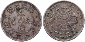 China Fukien 5 Cents 1903 - 1908 (ND)
Y# 102.1; Silver 1,31g.; AUNC