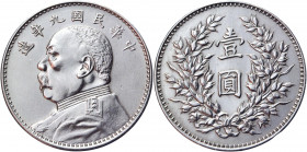 China Republic 1 Dollar 1920 (9)
Y# 329.6; Silver 26,65 g.; AUNC