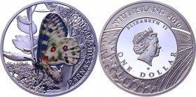 Niue 1 Dollar 2010
KM# 366; Silver 28.15g.; Proof