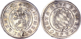 German States Bavaria 24 Kreuzer 1620 (ND)
KM# 40; Hahn# 59; Silver 7.15 g.; Maximilian I; Mint: Munich; AUNC