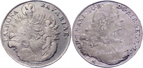 German States Bavaria 1 Taler 1770 A
KM# 519.2; Dav. 1954; JB-2209; H-330; Silver 27.86g.; Maximilian III Josef; XF+
