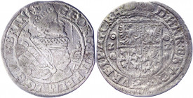 German States Brandenburg Ort / 1/4 Taler 1622
KM# 86.5; Olding# 40a; Silver 6.68 g.; Georg Wilhelm; Mint: Königsberg; VF