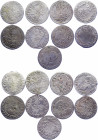 German States Brandenburg 9 x 6 Groschen 1620 - 1686
Silver; F-VF