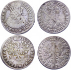 German States Brandenburg 2 x 18 Groschen 1686 - 1699
KM# 468 & 611; Silver; Friedrich Wilhelm & Friedrich III; Mint: Königsberg; F-VF