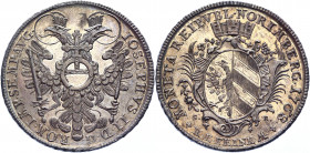 German States Nurnberg 1 Taler 1786 SR (VIDEO)
KM# 359; Dav. 2498; Silver 27.87g.; Mint luster; AUNC