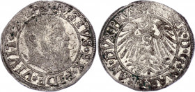 German States Prussia 1 Groschen 1542
MB# 3; Bahrf# 1122; Silver; Albrecht; Mint: Königsberg; VF-