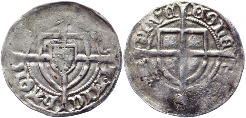 German States Teutonic Order Poland Schilling / Szeląg 1414 - 1422 (ND) Michael ...