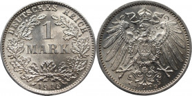 Germany - Empire 1 Mark 1915 D
KM# 14; Silver 5.61 g.; Wilhelm II; UNC