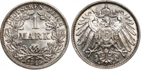 Germany - Empire 1 Mark 1915 F
KM# 14; Silver; UNC