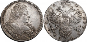 Russia 1 Rouble 1732
Bit# 50; Conros# 56/14; Silver 25.29 g.; XF