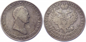 Russia - Poland 5 Zlotych 1829 FH
Kopicki# 2707; Bit# 985; 1,5 R by Petrov; Conros# 463/10; Silver 15.22 g.; VF-XF