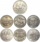 Russia - USSR Lot of 7 Coins 1978 - 1991
With Silver; Various Dates, Denominations & Motives