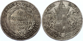 Austrian States Burgau 1 Taler 1766
KM# 16; Silver; Maria Theresia; Gunzburg